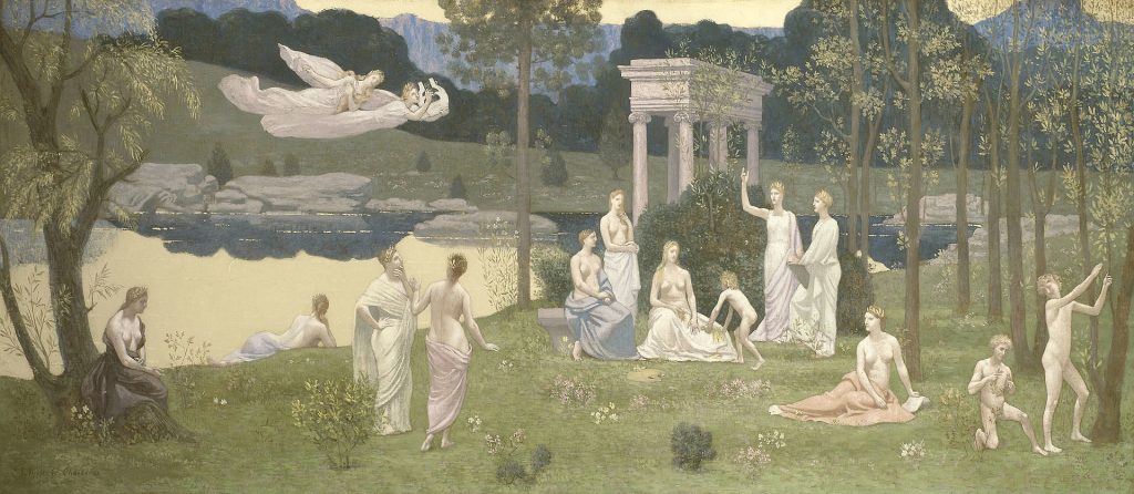 Divine Inspiration, By Pierre Puvis de Chavannes - https://www.artic.edu/artworks/81566, Public Domain, https://commons.wikimedia.org/w/index.php?curid=74285421
