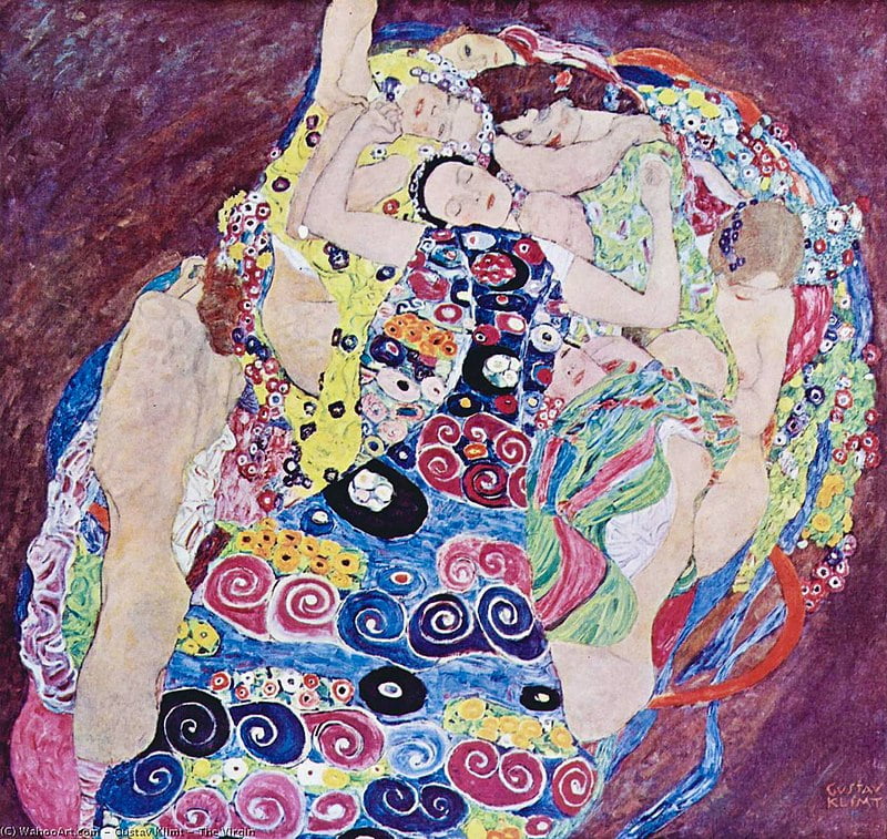 By Gustav Klimt - http://FR.allpaintingsstore.com/FamousPaintingsStore.nsf/A?Open&A=8YE7XW, Public Domain, https://commons.wikimedia.org/w/index.php?curid=78710205, The Radiant Sisters
