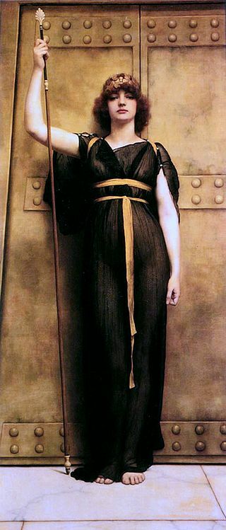 By John William Godward - Courtesy of Art Renewal Center at www.artrenewal.org, Public Domain, https://commons.wikimedia.org/w/index.php?curid=1892402, Initiate