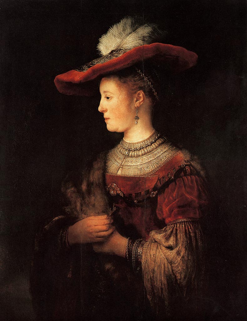 By Rembrandt - www.rembrandtpainting.net : Home : Info, Public Domain, https://commons.wikimedia.org/w/index.php?curid=14618482, Hat