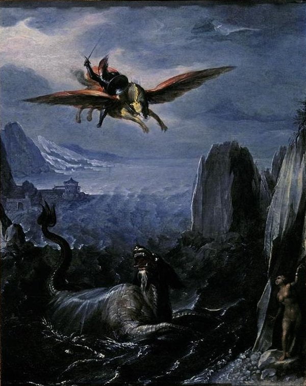 Flyby Attack, By Attributed to Girolamo da Carpi - El Paso Museum of Art, Public Domain, https://commons.wikimedia.org/w/index.php?curid=3435007