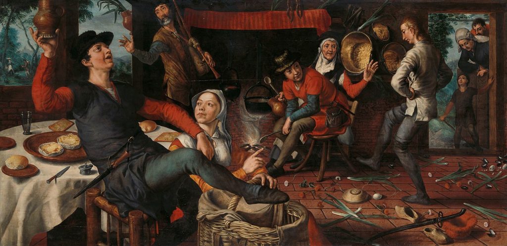 Dance Macabre, By Pieter Aertsen - www.rijksmuseum.nl : Home : Info, Public Domain, https://commons.wikimedia.org/w/index.php?curid=34316124