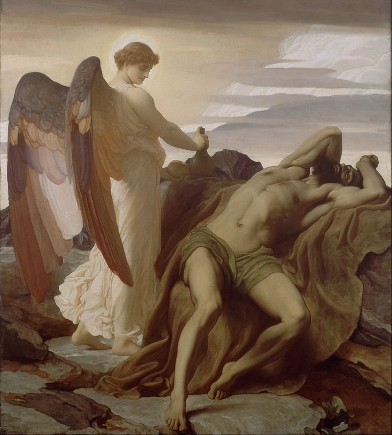 Angel, Power, By Frederic Leighton, 1st Baron Leighton - uQG9WGfbc10kDw at Google Cultural Institute maximum zoom level, Public Domain, https://commons.wikimedia.org/w/index.php?curid=21878932