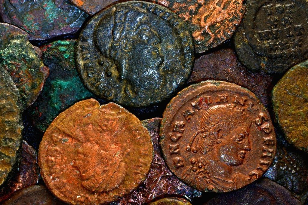 coins, ancient, roman, Death Coins