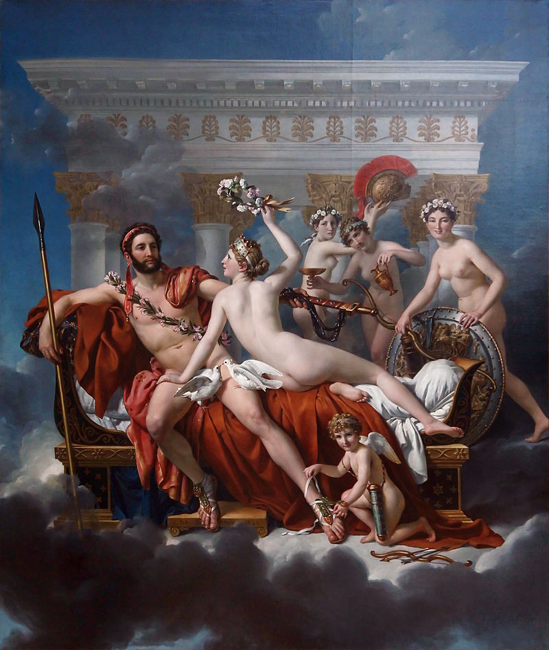 Divine Radiance, By Jacques-Louis David - This illustration was made by Antoine Motte dit Falisse alias M0tty but it is in the public domain because it is a faithful photographic reproduction of an original two-dimensional work of art and the work of art itself is in the public domain.English |français |+/−, Public Domain, https://commons.wikimedia.org/w/index.php?curid=18477218