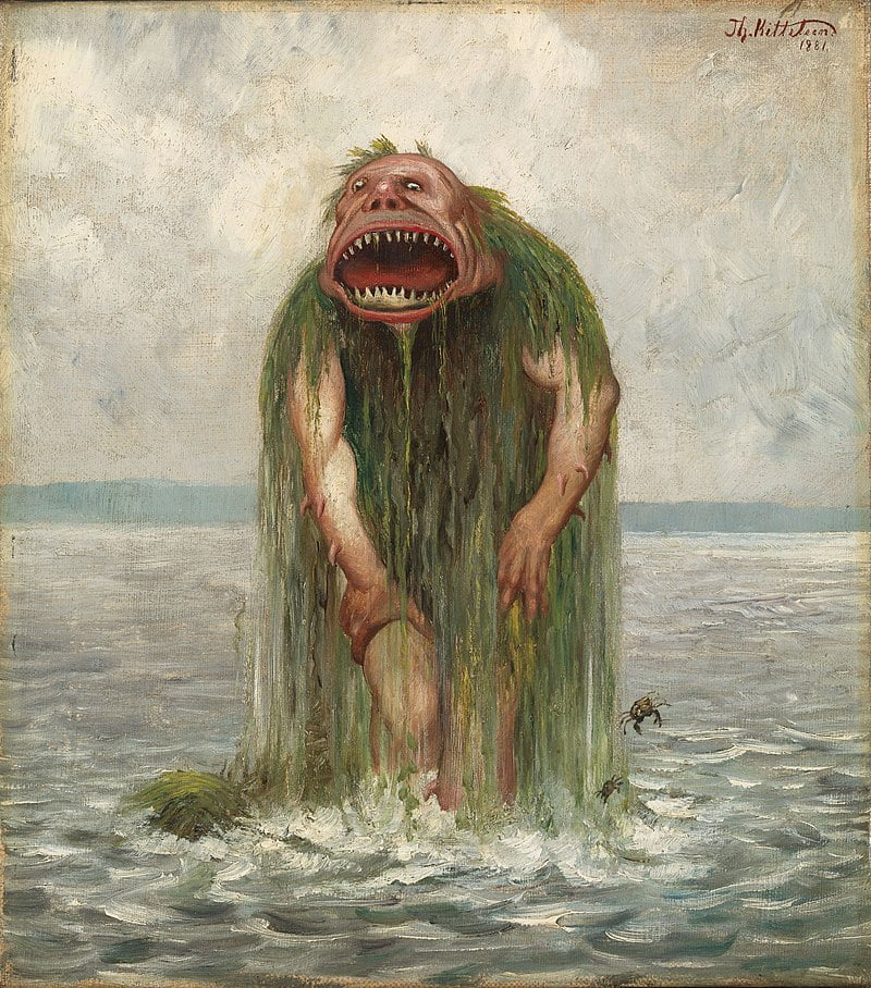 Troll, Scrag, By Theodor Kittelsen - National Museum of Art, Architecture and Design, Public Domain, https://commons.wikimedia.org/w/index.php?curid=97999545