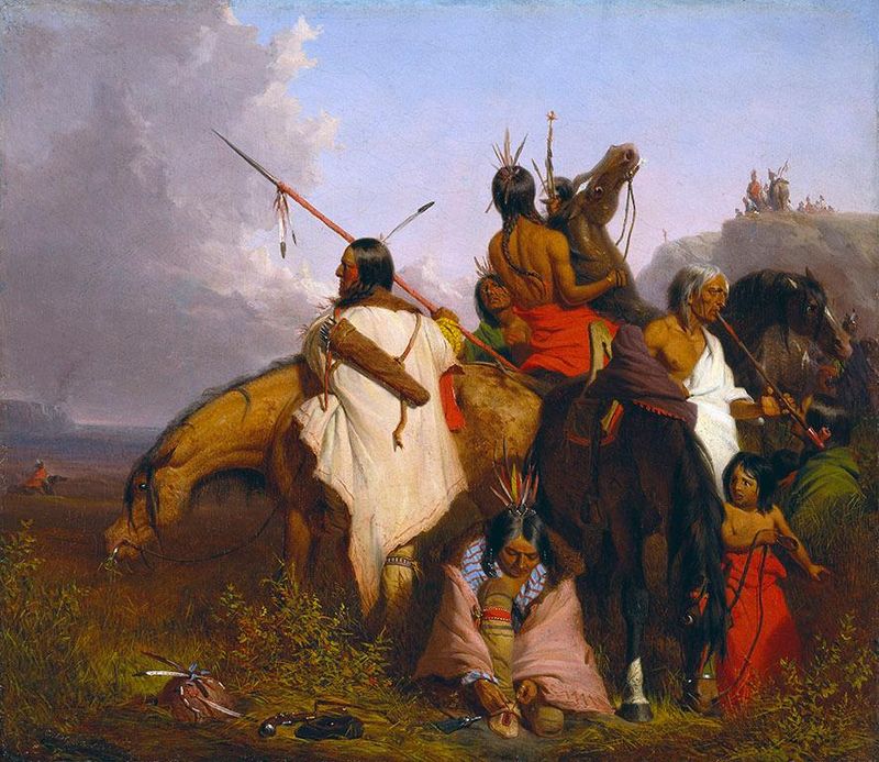 By Charles Deas - Unknown source, Amon Carter Museum - website, Public Domain, https://commons.wikimedia.org/w/index.php?curid=1888155, Native, Tribal