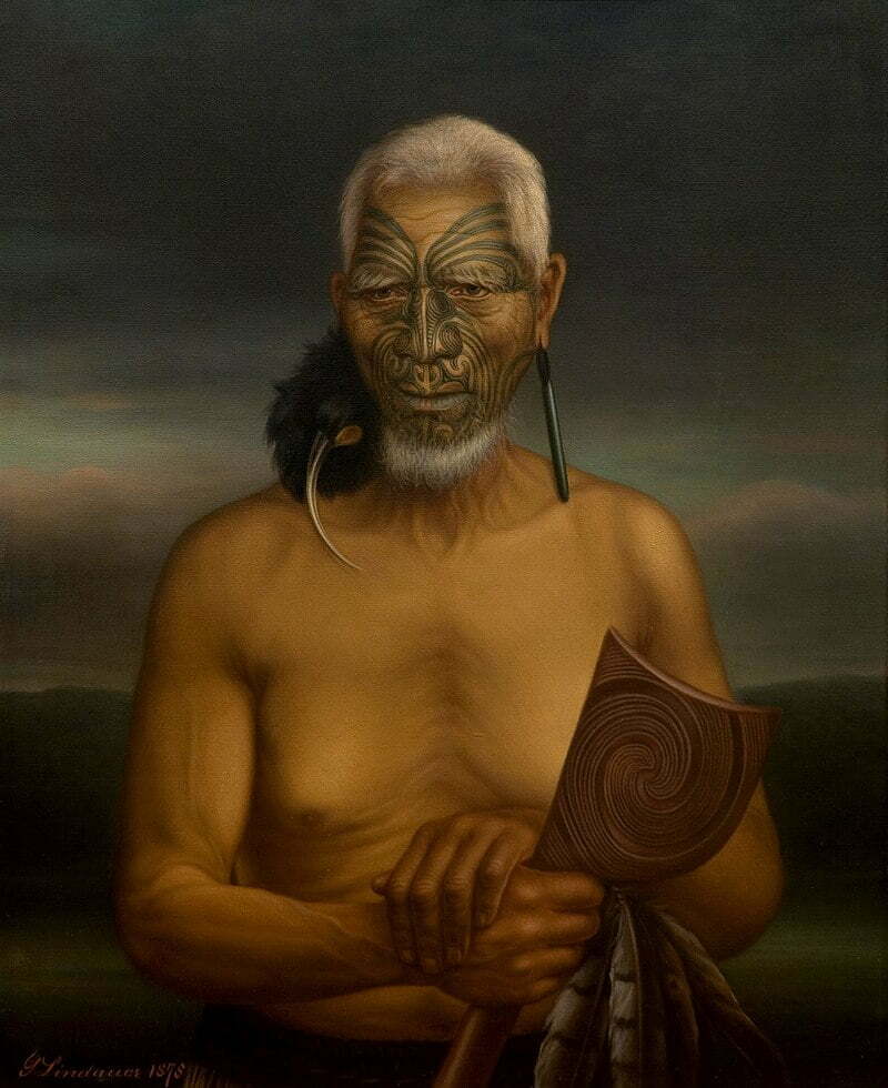 By Gottfried Lindauer (1839-1926) - http://www.lindaueronline.co.nz/maori-portraits/tukukino, Public Domain, https://commons.wikimedia.org/w/index.php?curid=17196655, Patupaiarehe