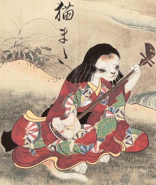 By Sawaki Suushi (佐脇嵩之, Japanase, *1707, †1772) - scanned from ISBN 4-3360-4187-3., Public Domain, https://commons.wikimedia.org/w/index.php?curid=3523604, Nekomata