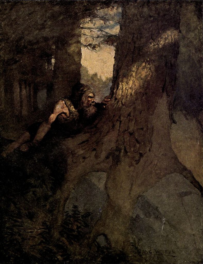 By N. C. Wyeth - Transferred from en.wikisource; transferred to Commons by User:Billinghurst using CommonsHelper. Or: http://www.openlibrary.org/details/treasureisland00steviala, Public Domain, https://commons.wikimedia.org/w/index.php?curid=7128459, Ben Gunn