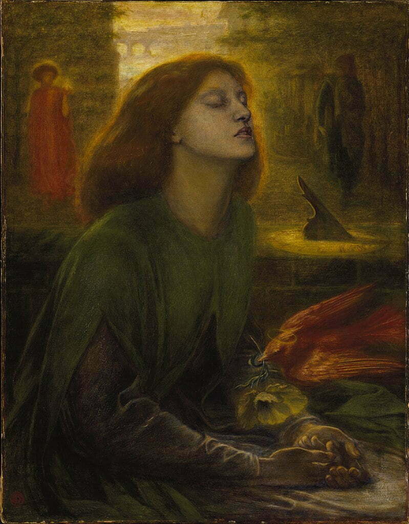 By Dante Gabriel Rossetti - https://sites.google.com/view/startpagina-onderwerpen/startpagina/startpagina-script, Public Domain, https://commons.wikimedia.org/w/index.php?curid=6078047, Light