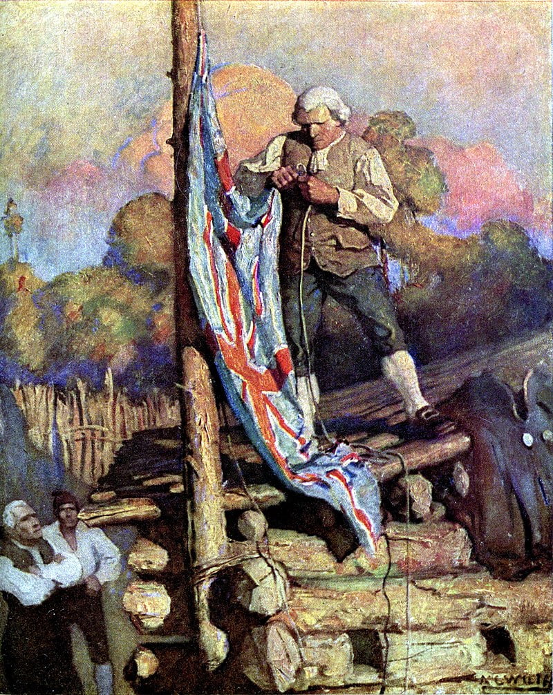 By N. C. Wyeth - Internet Archive, Public Domain, https://commons.wikimedia.org/w/index.php?curid=76741825, Captain Alexander Smollett
