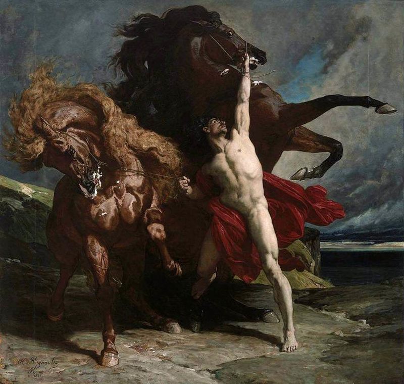 By Henri Regnault - Web Gallery of Art:   Image  Info about artwork, Public Domain, https://commons.wikimedia.org/w/index.php?curid=6385005, Phantom Steed