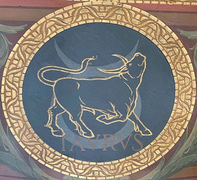 Taurus Astrological Sign at the Wisconsin State Capitol