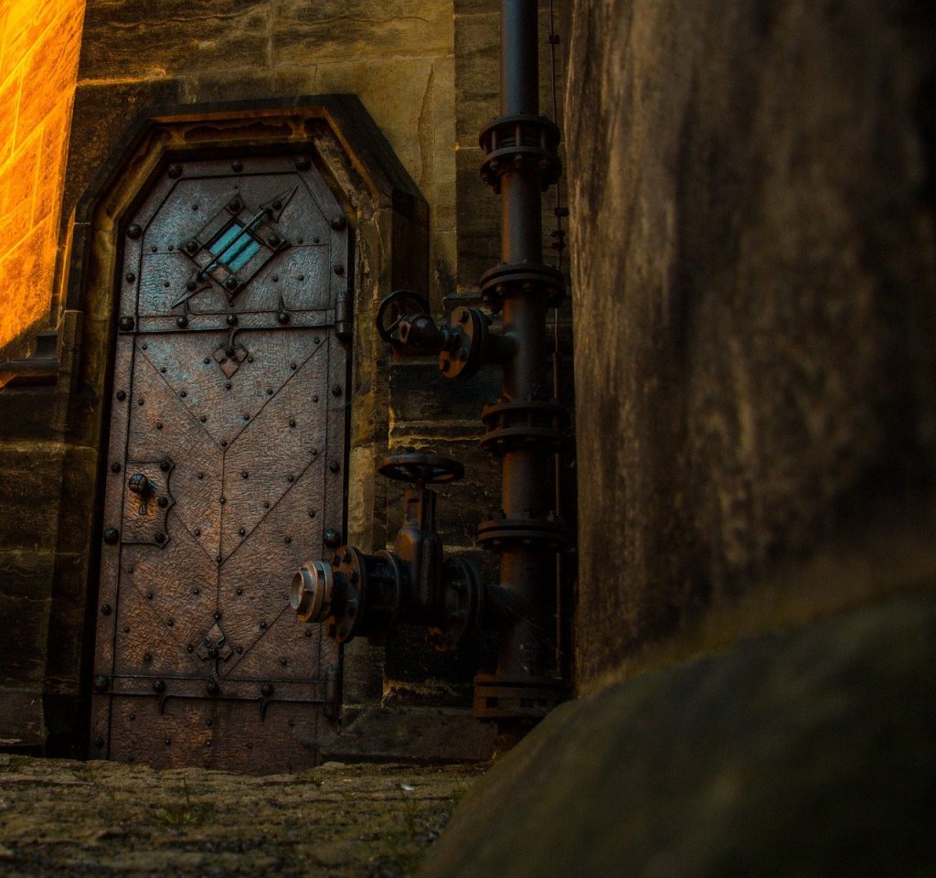 door, old door, steampunk, Knock