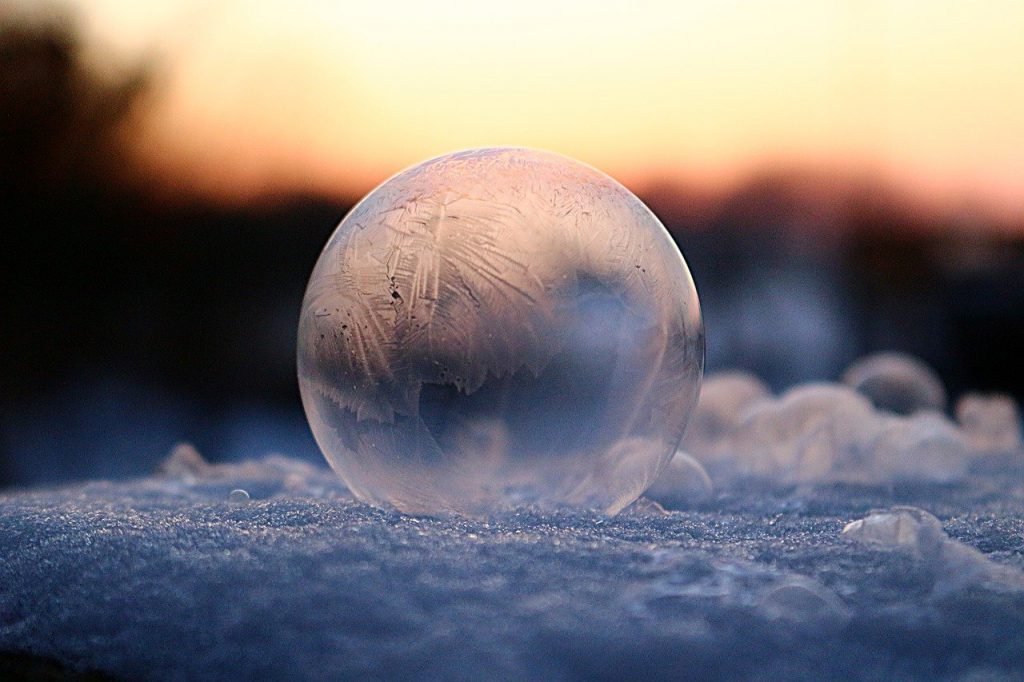 ice bubble, bubble, soap, Snowball Swarm