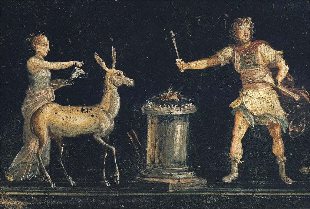 Diana, Roman goddess of hunting, wild places, women and the moon
