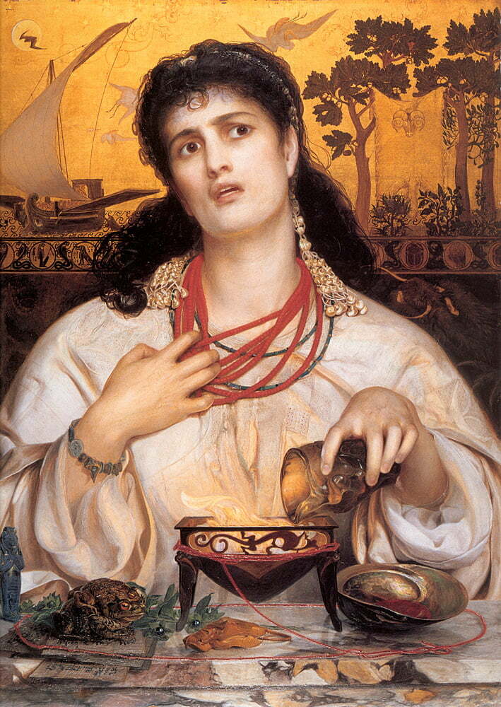 By Frederick Sandys - Art Renewal Center, Public Domain, https://commons.wikimedia.org/w/index.php?curid=39889505, Medea