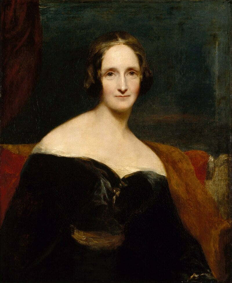 Mary Shelley, By Richard Rothwell - Art UK, Public Domain, https://commons.wikimedia.org/w/index.php?curid=91859202