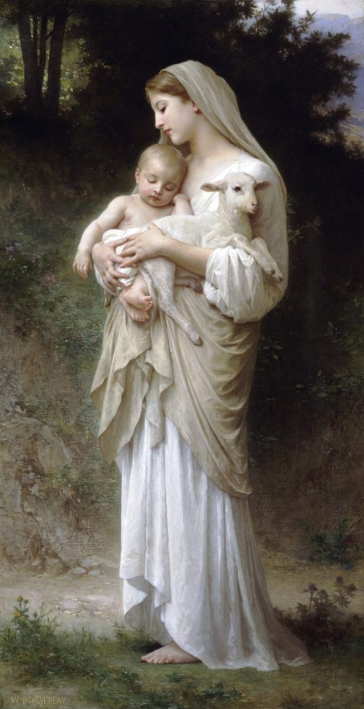 By William-Adolphe Bouguereau - http://www.illusionsgallery.com, Public Domain, https://commons.wikimedia.org/w/index.php?curid=935651, Virgin Innocence