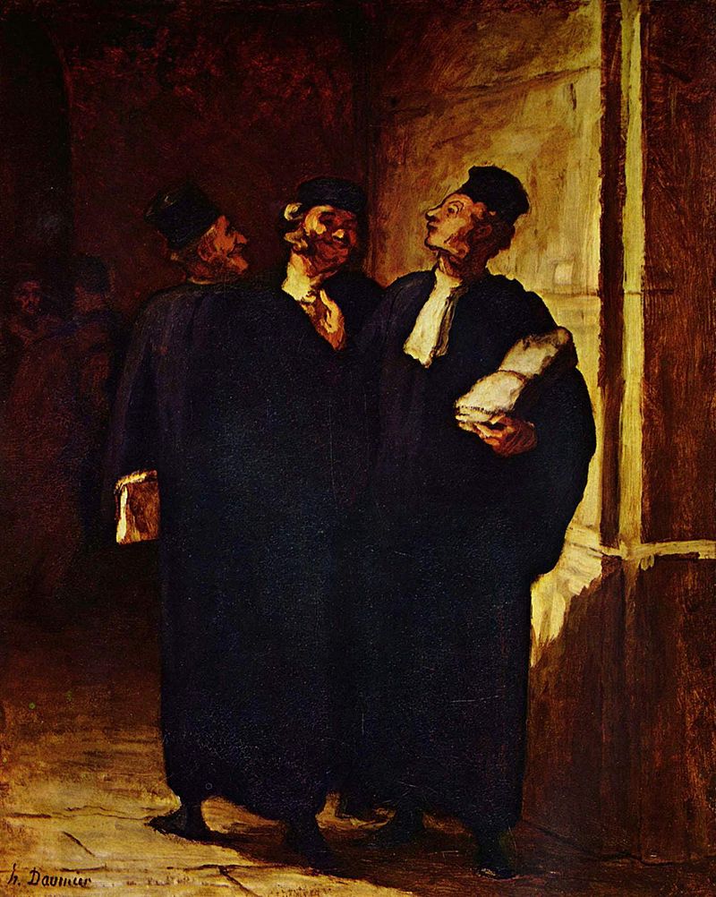 By Honoré Daumier - The Yorck Project (2002) 10.000 Meisterwerke der Malerei (DVD-ROM), distributed by DIRECTMEDIA Publishing GmbH. ISBN: 3936122202., Public Domain, https://commons.wikimedia.org/w/index.php?curid=149966, Barrister