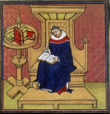 By Unknown - Grandes chroniques de France, Mandragore, BNF, Public Domain, https://commons.wikimedia.org/w/index.php?curid=1914070, Chronicler