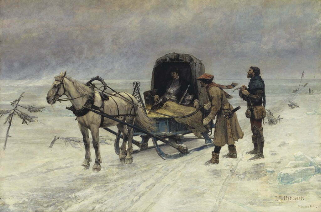 Waggon Sled, By Carl Gustaf Hellqvist - Greta Lindström / Nationalmuseum, Public Domain, https://commons.wikimedia.org/w/index.php?curid=52120040