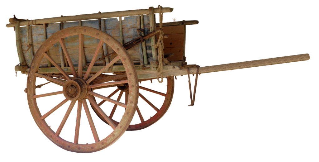 cart, wooden barrow, handcart-2845274.jpg, Cart