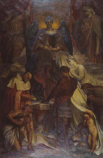 George Frederic Watts and assistants, The Court of Death Date: c. 1870-1902, Alastor