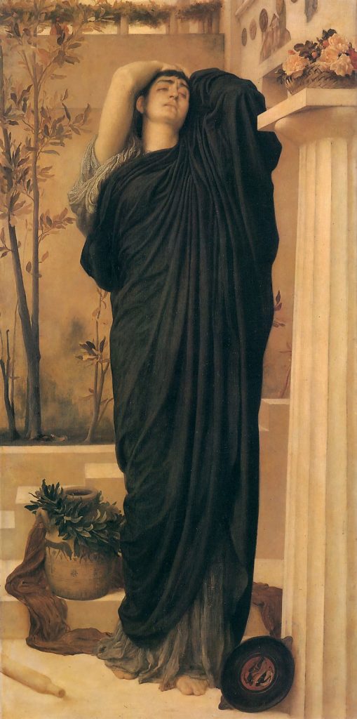 By Frederic Leighton, 1st Baron Leighton - Art Renewal Center, Public Domain, https://commons.wikimedia.org/w/index.php?curid=1858073, Electra