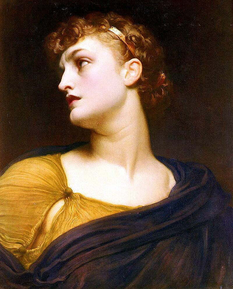 Door Frederic Leighton - [1], Publiek domein, https://commons.wikimedia.org/w/index.php?curid=198450, Antigone of Phthia
