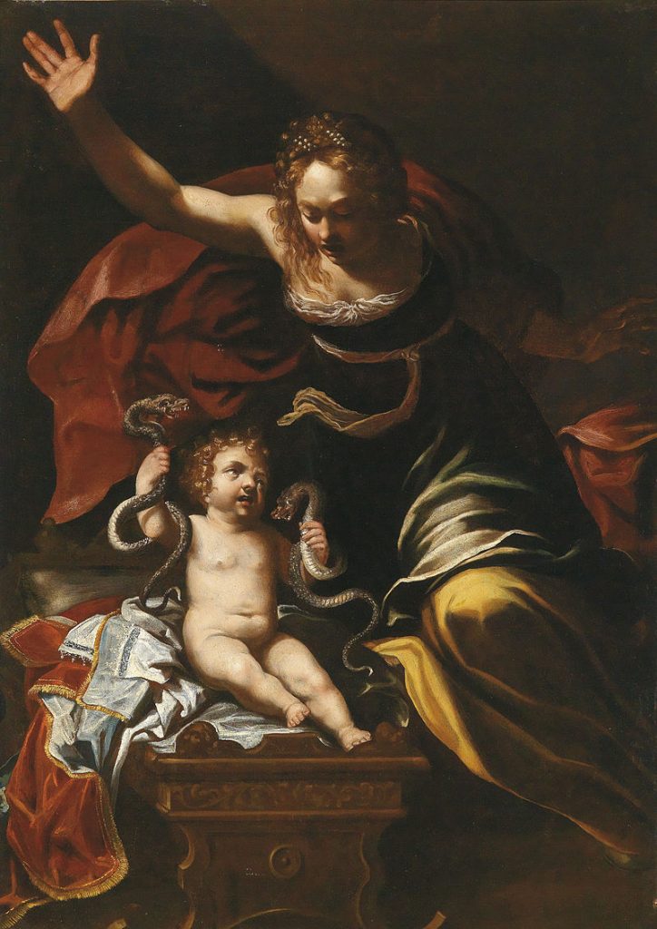 By Attributed to Bernardino Mei - Dorotheum, Public Domain, https://commons.wikimedia.org/w/index.php?curid=17753213, Alcmene