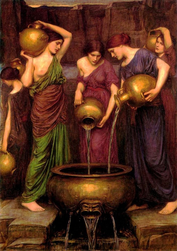 By John William Waterhouse - http://www.art-reproductions.net/images/Artists/James-Waterhouse/The-Danaides.jpg, Public Domain, https://commons.wikimedia.org/w/index.php?curid=4956128, Danaus