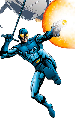 Blue Beetle, By "Blue Beetle" at Spider-Bob. Retrieved August 7, 2005., Fair use, https://en.wikipedia.org/w/index.php?curid=2400052