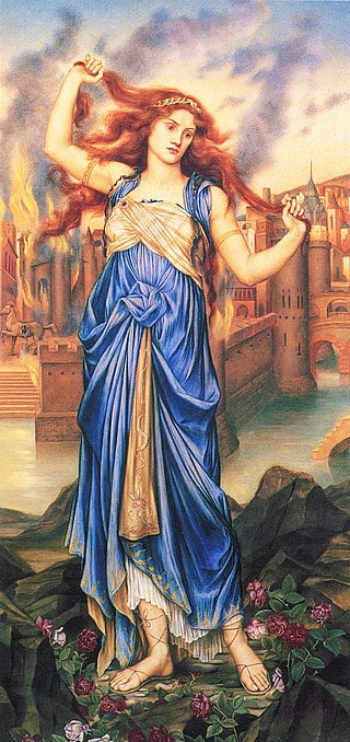 By Evelyn De Morgan - Flickr, Public Domain, https://commons.wikimedia.org/w/index.php?curid=658924, Cassandra
