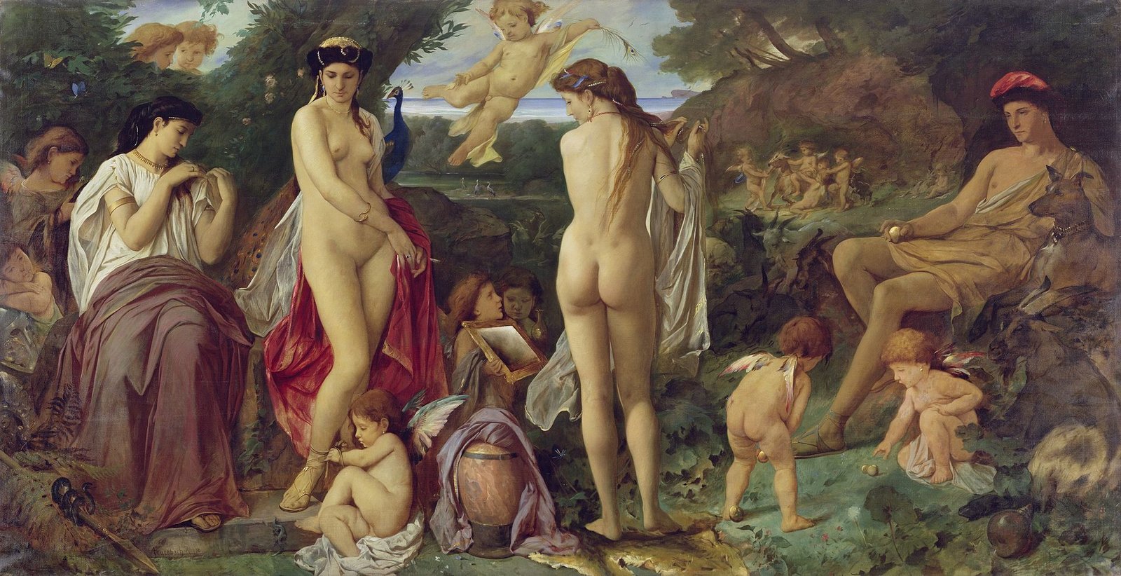 Paris in The Judgement of Paris by Anselm Feuerbach