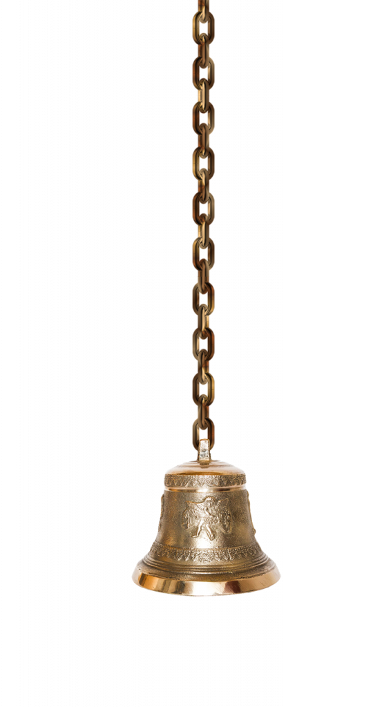 bell jar, chain, brass-2644607.jpg, Bell of Opening