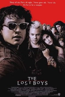 By IMP Awards / 1987 Movie Poster Gallery / The Lost Boys Poster (#1 of 4), Fair use, https://en.wikipedia.org/w/index.php?curid=10810718