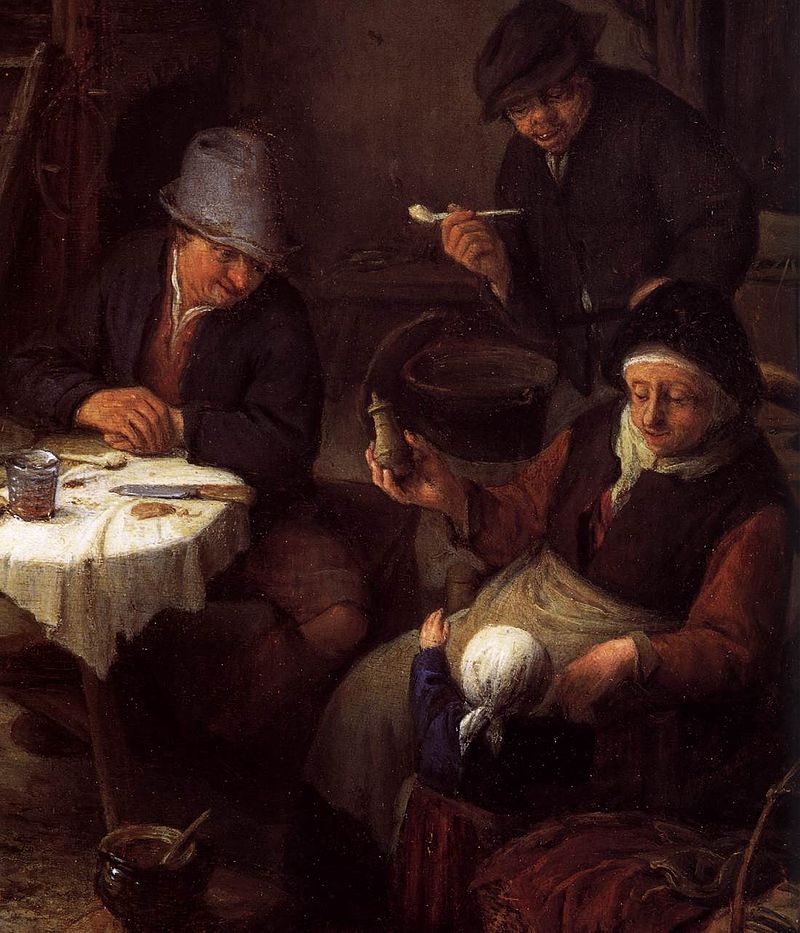 By Adriaen van Ostade - Web Gallery of Art:   Image  Info about artwork, Public Domain, https://commons.wikimedia.org/w/index.php?curid=15417112, Peasant's Outfit