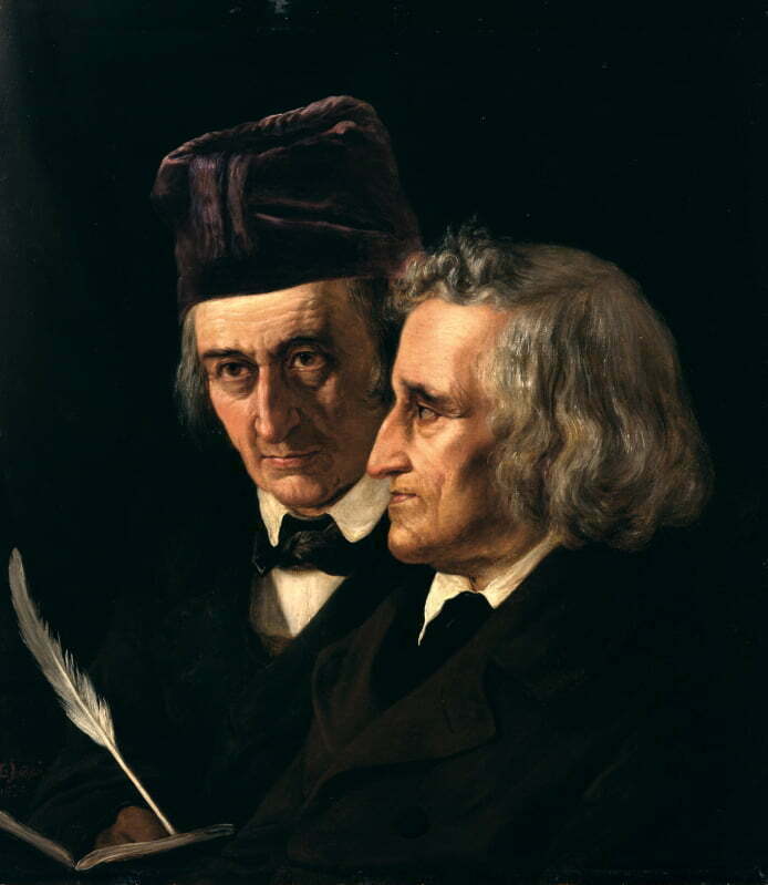 Brothers Grimm, By Elisabeth Baumann - SMB Digital, Public Domain, https://commons.wikimedia.org/w/index.php?curid=213388