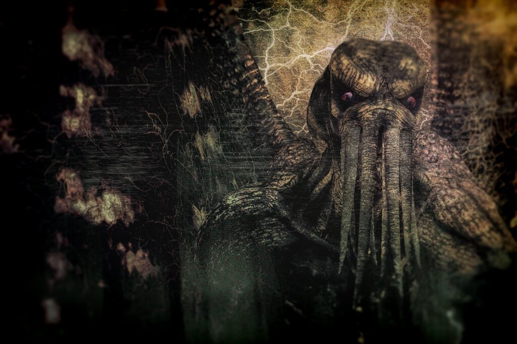 Ctulhu H P Lovecraft Horror  - Waldkunst / Pixabay, Far Realm