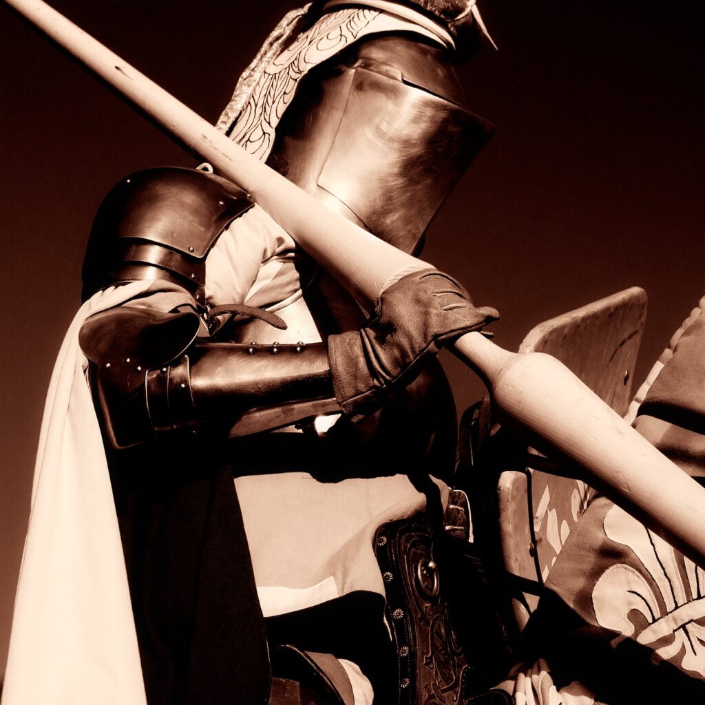 Knight Horse Jousting Armor  - romansolar / Pixabay, Lawful Good