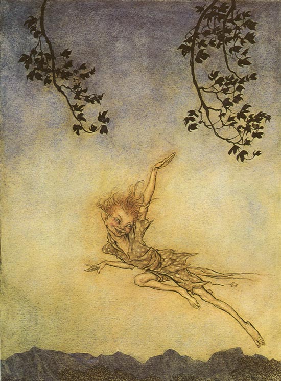 By Arthur Rackham - http://puckeruphotstuff.wordpress.com/2007/10/26/background/, Public Domain, https://commons.wikimedia.org/w/index.php?curid=7957423, Race, Brownie