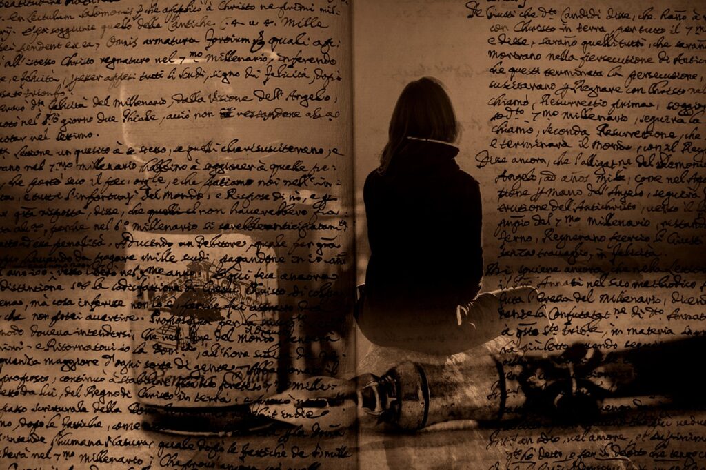 Woman Vintage Manuscript Old Paper  - moshehar / Pixabay, New Skills, New Uses For Old Skills