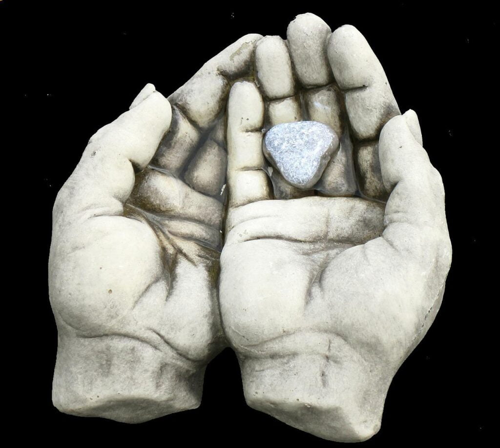 Hands Stone Hand Stone Figure  - Antranias / Pixabay, Fist of Stone