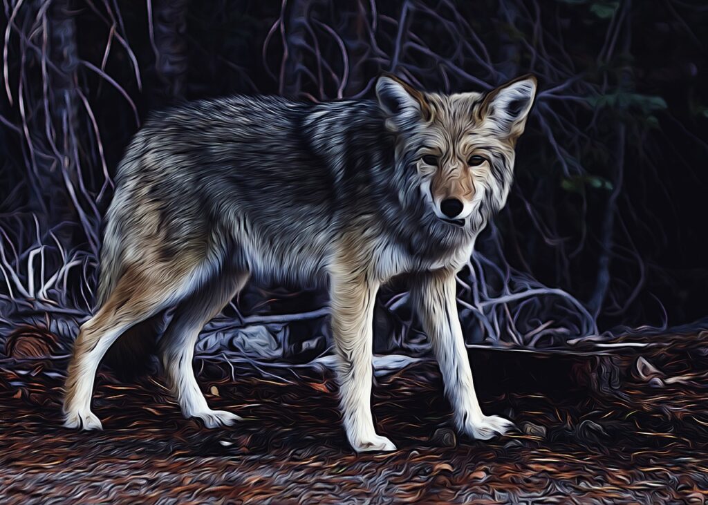 Wolf Canine Predator Mammal  - ArtTower / Pixabay, Wepwawet