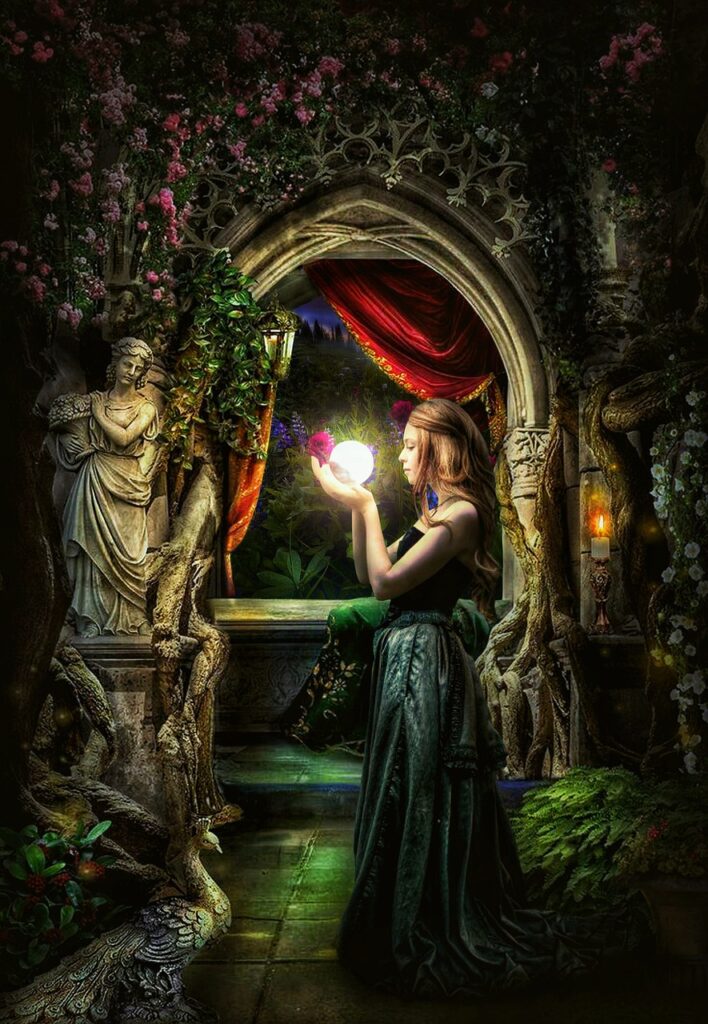 Woman Fireball Light Mystical  - firaangella1 / Pixabay, Living Magic