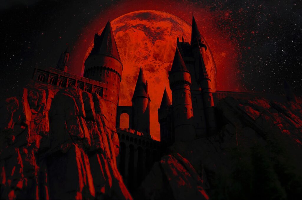 Castle Moon Spooky Horror  - Prettysleepy / Pixabay, Gehenna