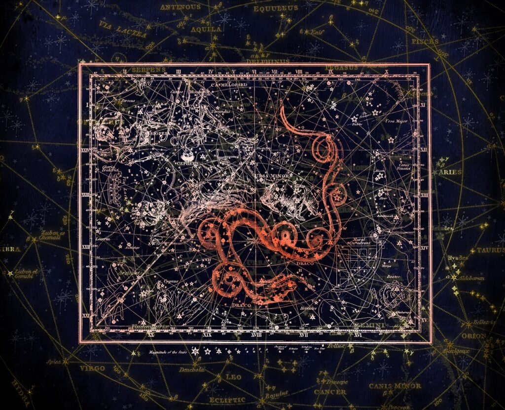 Constellation Constellation Map  - Darkmoon_Art / Pixabay, Ursa Minor