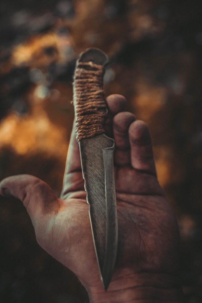 Knife Weapon Blade Gun Hand  - Mikewildadventure / Pixabay